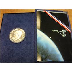 1991 STAR TREK 1 OZ FINE SILVER MR. SPOCK ROUND