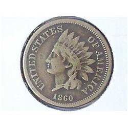 1860 INDIAN HEAD CENT (FINE)