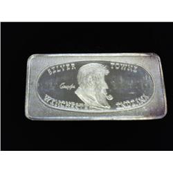 1 TROY OZ .999 FINE SILVER INGOT