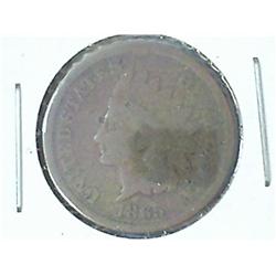1865 INDIAN HEAD CENT (KEY DATE)