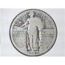 1927 STANDING LIBERTY QUARTER