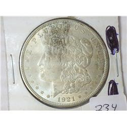 1921 MORGAN SILVER DOLLAR
