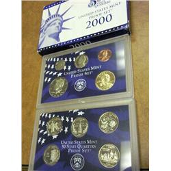 2000 US PROOF SET (WITH BOX)
