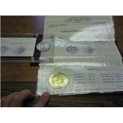 1923-P PEACE SILVER DOLLAR ICR MS65/65