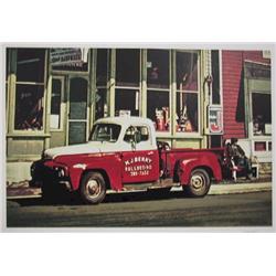 Ralph Goings, Bulldozing International, Lithograph