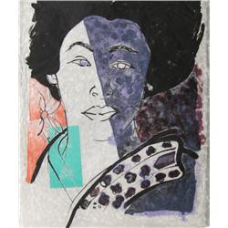 Robert Kushner, Hiroko, Lithograph