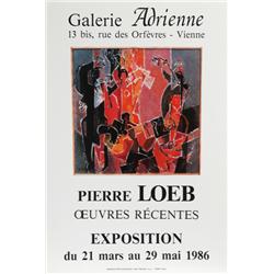 Pierre Loeb, Galerie Adrienne, Poster