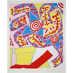 Knox Martin, Flowers 4, Silkscreen