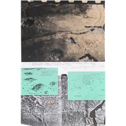 Dennis Oppenheim, Ground Based Shape Collections, Lithograph
