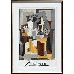 Pablo Picasso, Nature Morte a la porte et a la clef, Lithograph