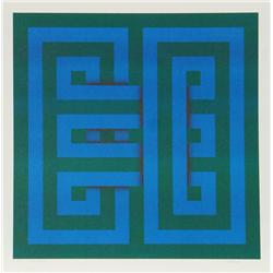 Omar Rayo, Saphan, Silkscreen