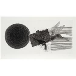 James Rosenquist, Driver's Line (2nd State), Aquatint Etching