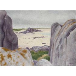 Laurent Marcel Salinas, Maree Basse ( Brignogan) (829), Oil Painting