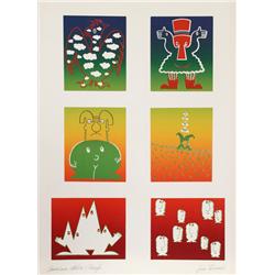 Jean Sariano, Six Prints, Serigraph