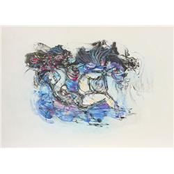 Madeleine Scellier, Watercolor