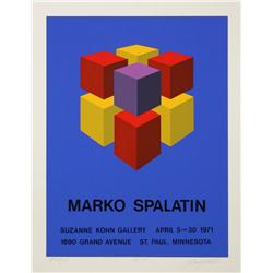 Marko Spalatin, Suzanne Kohn Gallery, Silkscreen
