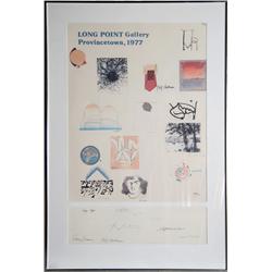 Long Point Gallery, Offset Lithograph, Motherwell, Rothschild