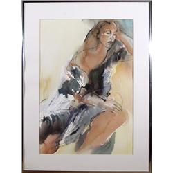 Margaret Weissbacher, Sundrenched I, Watercolor