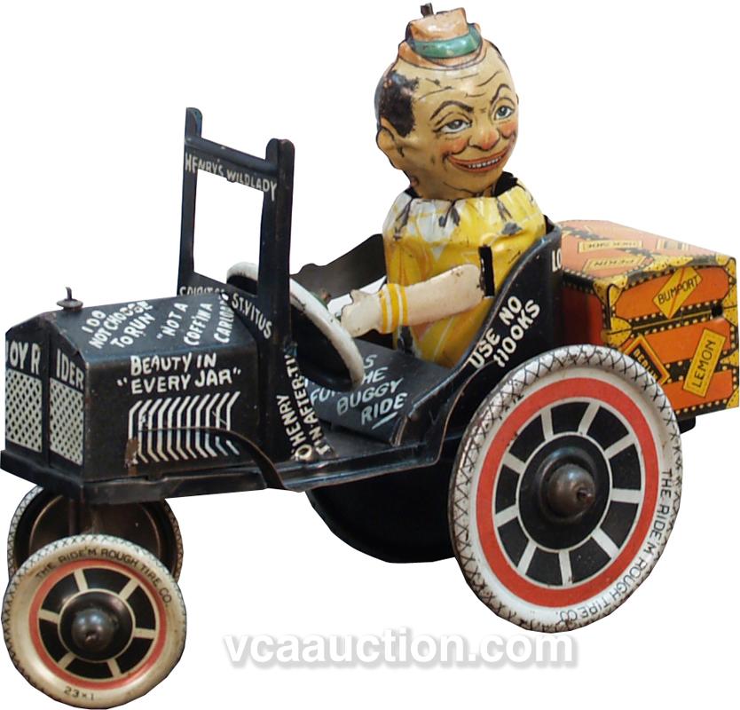 Vintage Tin WindUp Marx Toy Car