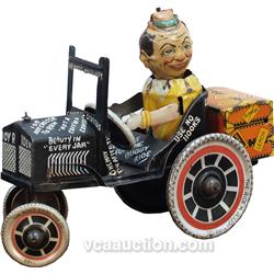 Vintage Tin Wind-Up Marx Toy Car