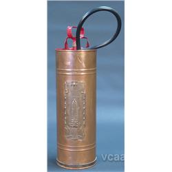 Vintage Metal Coca Cola Fire Extinguisher
