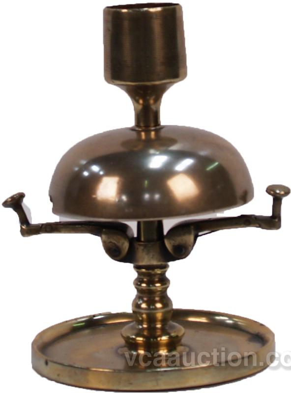 Vintage Victorian Saloon Countertop Brass Service Bell
