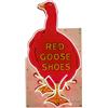 Image 1 : Metal & Porcelain "RED GOOSE SHOES" Neon Sign