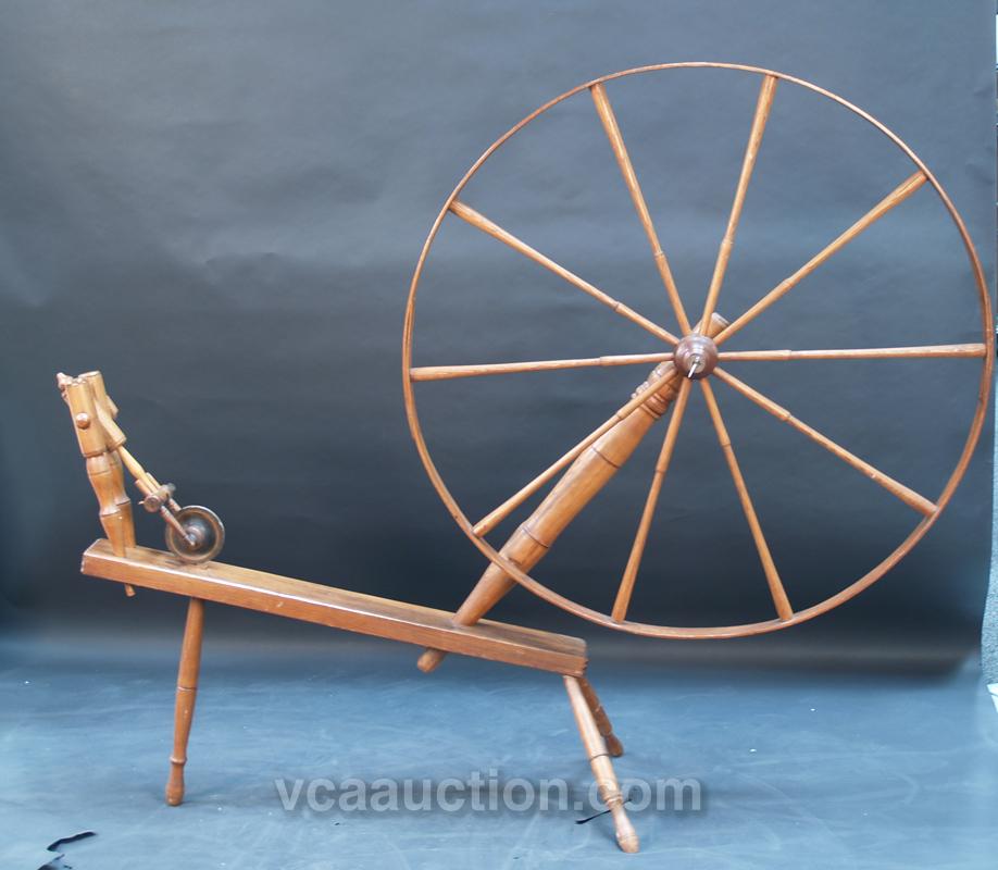 Large IRA BUTLER Spinning Wheel