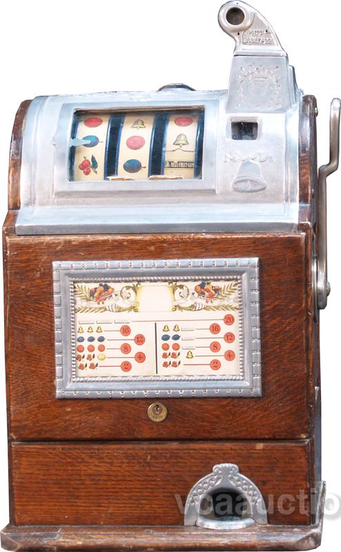 5 Cent Jennings Gooseneck Operators Bell Slot Machine