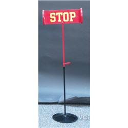 "Stop & Go" Tin Traffic Sign