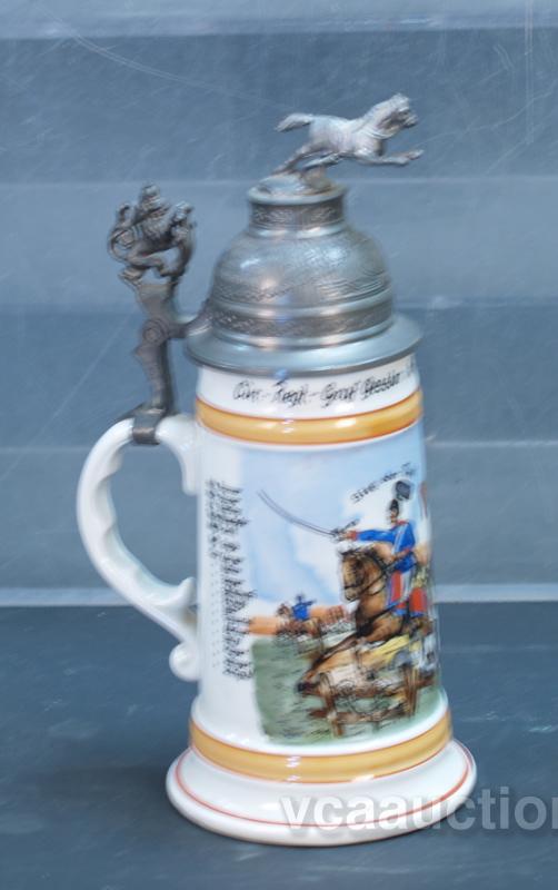 Original Vintage German Beer Stein "Reserve Hat Ruh"