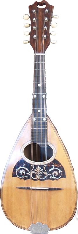 Antique Mandolin Engraved 