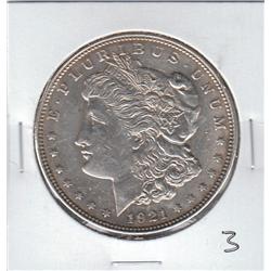 $1 SILVER DOLLAR 1921