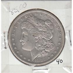 1885 S MORGAN SILVER DOLLAR