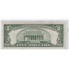 Image 2 : BLAZING APPEAL $5 SILVER CERTIFICATE UNC 1934