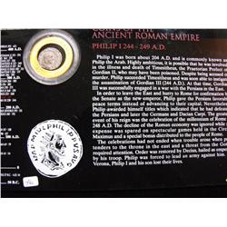 ANCIENT ROMAN COIN PHILIP 1ST 244-249 AD