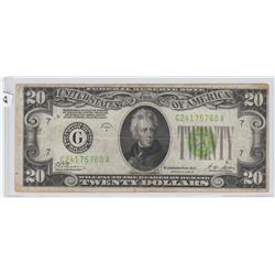 $20 REDEEMABLE IN GOLD FRN 1928