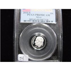 PCGS PROOF 69 PCGS 2011 S