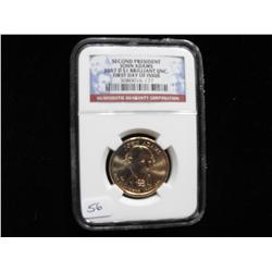 FIRST DAY ISSUE 2007 NGC ADAMS $1