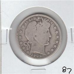 1906 BARBER HALF
