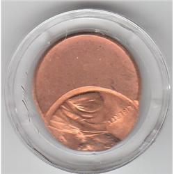STRONG OFFSET MINT ERROR WITH PART DATE CENT