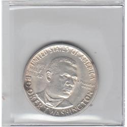 1951 BOOKER T WASHINGTON SILVER HALF UNC