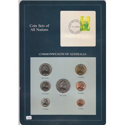 COIN SETS OF NATIONS AUSTRALIS WITH $1 AND HALF