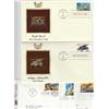 Image 1 : FIRST DAY ISSUE GOLD STAMP SET WITH STAMPS