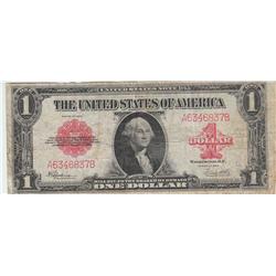 SCARCE $1 1923 RED SEAL LEGAL TENDER ALWAYS IN DEMAND