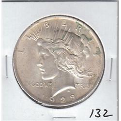 $1 1923 SILVER DOLLAR PEACE