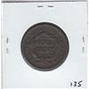 Image 2 : 1844 LARGE CENT NICE DETAILS CHOCOLATE BROWN