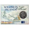 Image 1 : PEARL HARBOR COMMEMORATIVE $1 50TH ANNIVERSARY