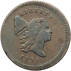 1795 C-5b R4 No Pole on Thick Planchet VF20