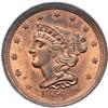 Image 1 : 1854 C-1 R1+ PCGS graded MS64 Red & Brown, CAC Certifie